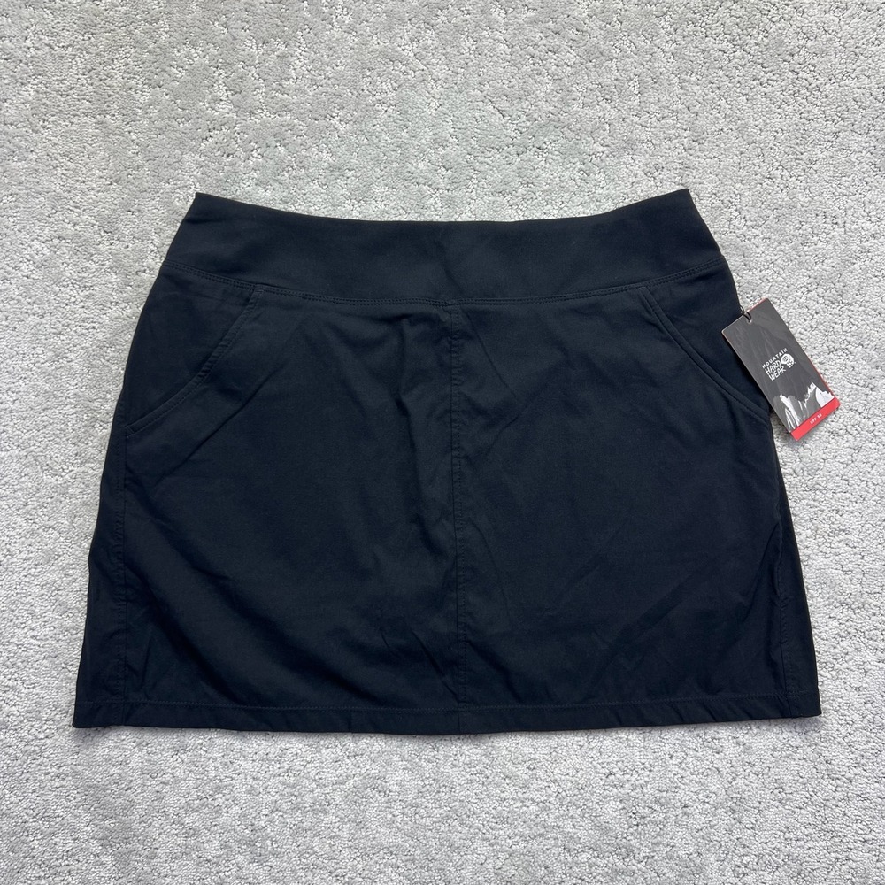 Mountain Hardwear Dynama Skort Womens Medium Black Hiking Athletic Activewear